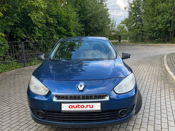 2012 Renault Fluence I, синий, 800000 рублей - вид 1