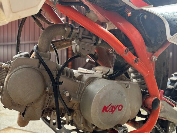 2024 Kayo Basic TT125, белый, 75000 рублей - вид 5