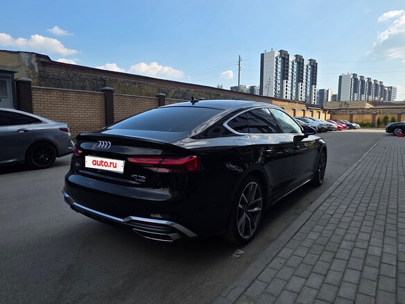 2020 Audi A5 Sportback 40 TDI II (F5) Рестайлинг, чёрный, 3500000 рублей - вид 3