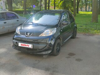 2009 Peugeot 107 I, чёрный, 299000 рублей, вид 2