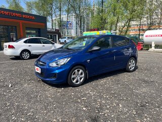 2013 Hyundai Solaris I, синий, 770000 рублей, вид 2