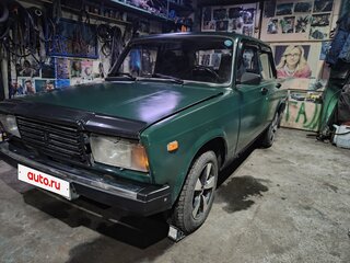 2008 Lada (ВАЗ) 2107, зелёный, 110000 рублей, вид 1