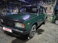 2008 Lada (ВАЗ) 2107, зелёный, 110000 рублей