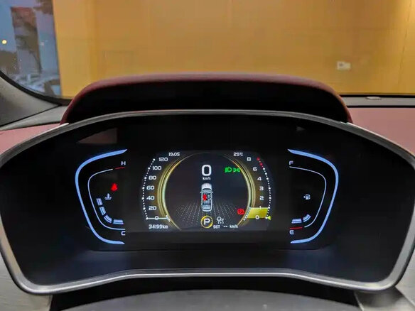 2021 Geely Binyue I Рестайлинг, белый - вид 11