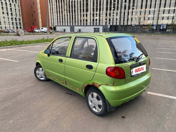 2006 Daewoo Matiz I Рестайлинг, зелёный, 199999 рублей - вид 9