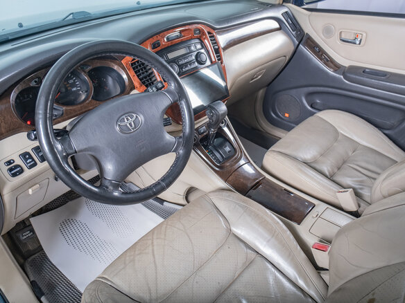 2001 Toyota Highlander I (XU20), синий - вид 6