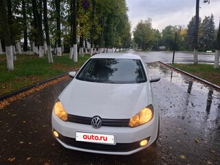 2010 Volkswagen Golf VI, белый, 500000 рублей, вид 3