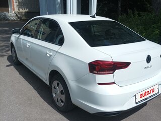 2022 Volkswagen Polo VI, белый, 1359999 рублей, вид 5