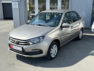 2020 Lada (ВАЗ) Granta I Рестайлинг, серый, 777000 рублей, вид 3