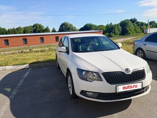 2014 Skoda Superb DSG II Рестайлинг, белый, 890000 рублей, вид 5