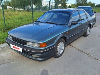1989 Mitsubishi Galant VI, зелёный, 120000 рублей, вид 1
