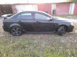 2008 Mitsubishi Lancer X, чёрный, 530000 рублей, вид 3