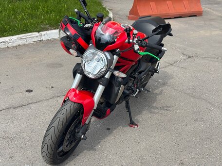 2015 Ducati Monster 1200, красный, 750000 рублей, вид 4