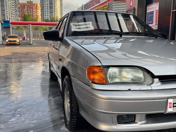2008 Lada (ВАЗ) 2115, серебристый, 150000 рублей - вид 6