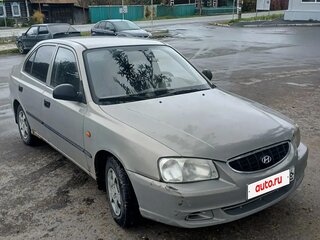 2007 Hyundai Accent ТагАЗ II, бежевый, 350000 рублей, вид 3