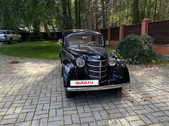 1954 Москвич 400-420, чёрный, 1600000 рублей - вид 1