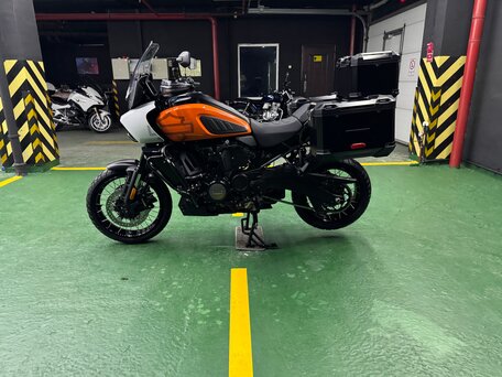 2021 Harley-Davidson Pan America Special, оранжевый, 1475000 рублей, вид 2