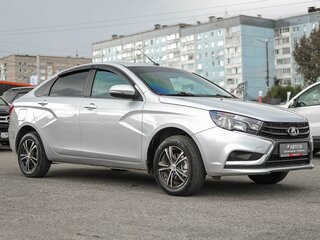 2021 Lada (ВАЗ) Vesta I, серебристый, 1079000 рублей, вид 4