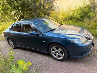 2008 Saab 9-3 II Рестайлинг, синий, 1000001 рублей, вид 2