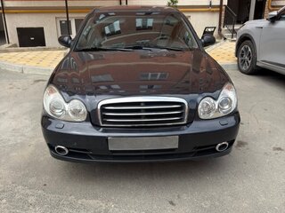 2009 Hyundai Sonata ТагАЗ IV (EF) Рестайлинг, чёрный, 930000 рублей, вид 1