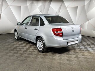 2014 Lada (ВАЗ) Granta I, серебристый, 369000 рублей, вид 4
