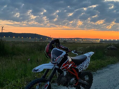 2024 Kayo Basic TT140EM, оранжевый, 70000 рублей, вид 4