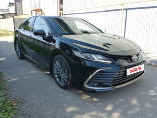 2021 Toyota Camry VIII (XV70) Рестайлинг, чёрный, 2730000 рублей, вид 1