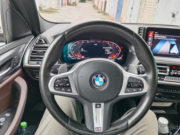 2022 BMW X3 20i xDrive III (G01) Рестайлинг, чёрный, 6400000 рублей - вид 6