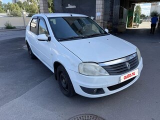 2013 Renault Logan I Рестайлинг, белый, 280000 рублей, вид 2