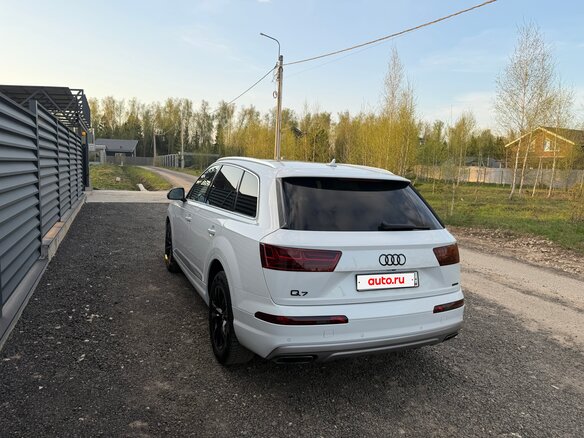 2019 Audi Q7 II (4M), белый, 3875000 рублей - вид 5