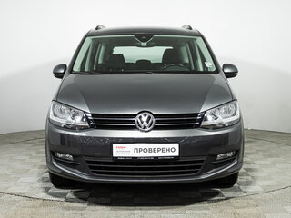 2019 Volkswagen Sharan II Рестайлинг, серый, 2576683 рублей, вид 2