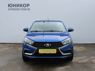 2021 Lada (ВАЗ) Vesta I, синий, 1099000 рублей, вид 3