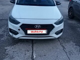 2019 Hyundai Solaris II, белый, 800000 рублей, вид 3