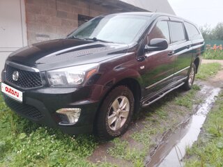 2012 SsangYong Actyon Sports II, чёрный, 950000 рублей, вид 1
