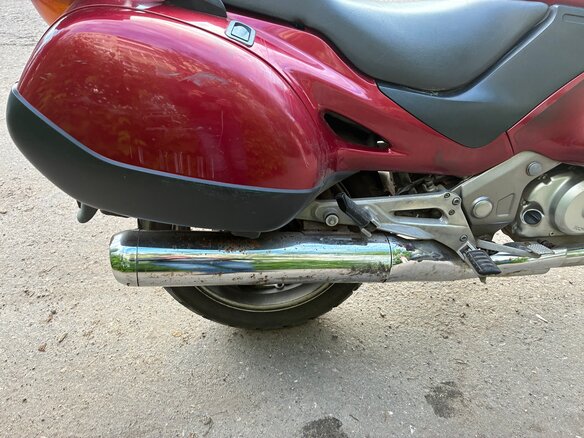 2001 Honda NT650V Deauville, красный, 256000 рублей - вид 13