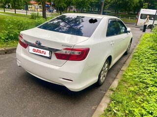 2014 Toyota Camry VII (XV50), белый, 1370000 рублей, вид 3