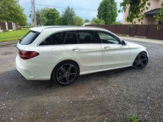 2021 Mercedes-Benz C-Класс 200 d IV (W205) Рестайлинг, белый, 2600000 рублей, вид 2
