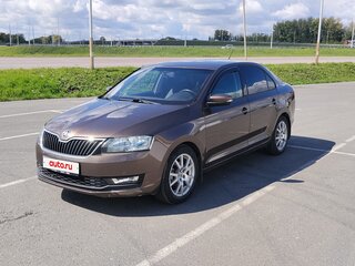 2019 Skoda Rapid I Рестайлинг, коричневый, 877000 рублей, вид 1