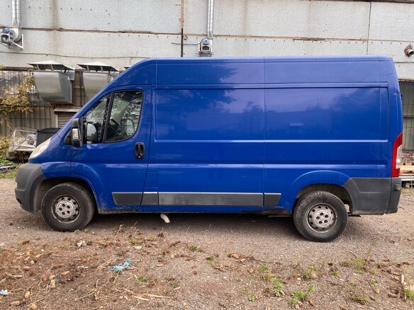 2011 Citroen Jumper, синий, 1150000 рублей - вид 1