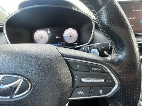2021 Hyundai Santa Fe IV Рестайлинг, белый - вид 11
