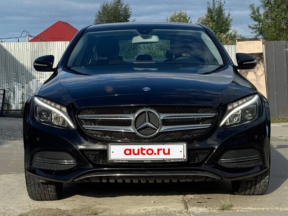 2014 Mercedes-Benz C-Класс 180 IV (W205), чёрный, 2100000 рублей