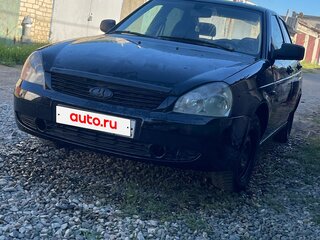 2011 Lada (ВАЗ) Priora I, чёрный, 300000 рублей, вид 1