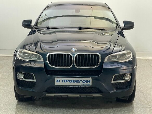 2013 BMW X6 30d I (E71) Рестайлинг, синий, 2500000 рублей - вид 1