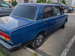 2008 Lada (ВАЗ) 2107, синий, 110000 рублей, вид 5