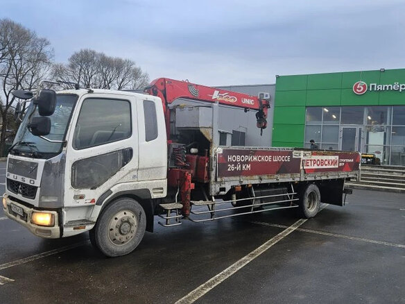 2006 Fuso (Mitsubishi) Fighter, белый, 3350000 рублей - вид 8