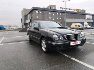 1999 Mercedes-Benz E-Класс 320 II (W210, S210) Рестайлинг, синий, 600000 рублей, вид 4
