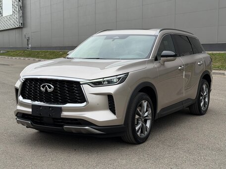 2026 Infiniti QX60 II, серебристый, 5850000 рублей, вид 3