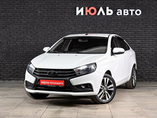 2017 Lada (ВАЗ) Vesta I, белый, 700000 рублей, вид 1