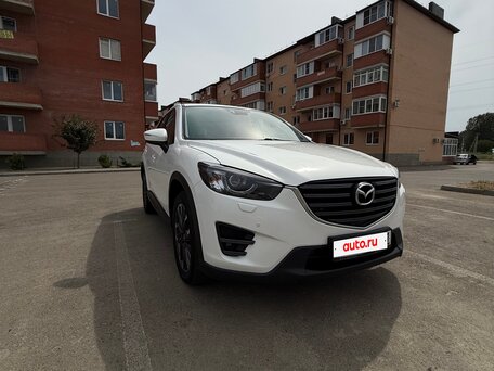 2016 Mazda CX-5 I Рестайлинг, белый, 1820000 рублей, вид 2
