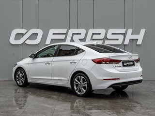 2017 Hyundai Elantra VI (AD), белый, 1555000 рублей, вид 2